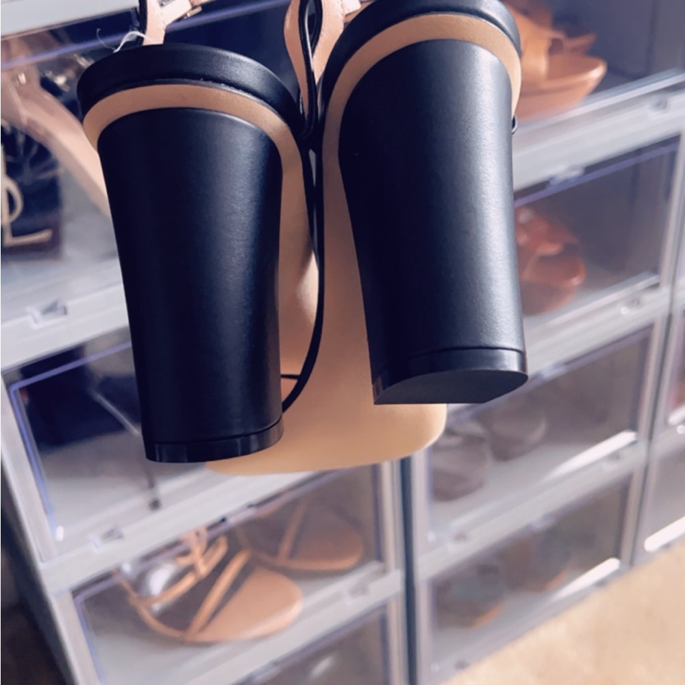 NEW Gucci Horsebit Leather Block Sandals - Picture 6 of 8